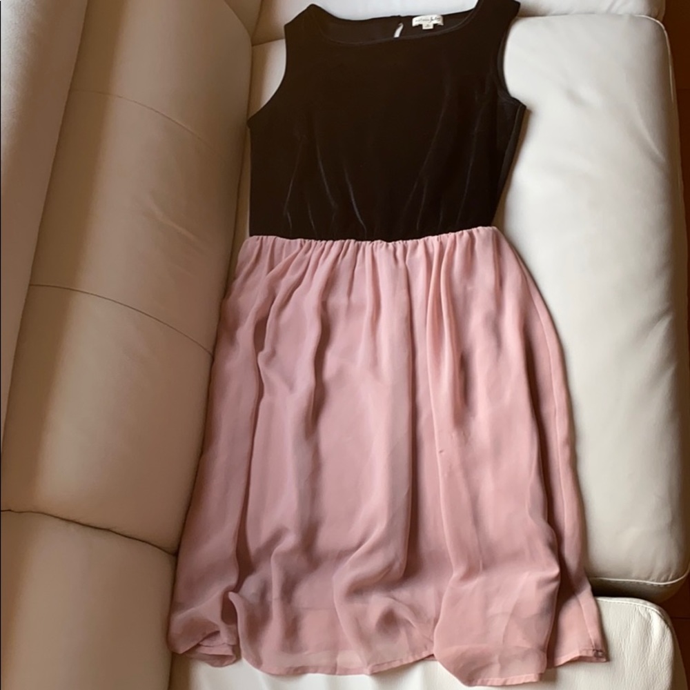 Maison Jules black/nude cocktail dress, size SMALL
